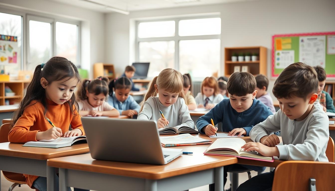 Organized study environment supporting productive learning