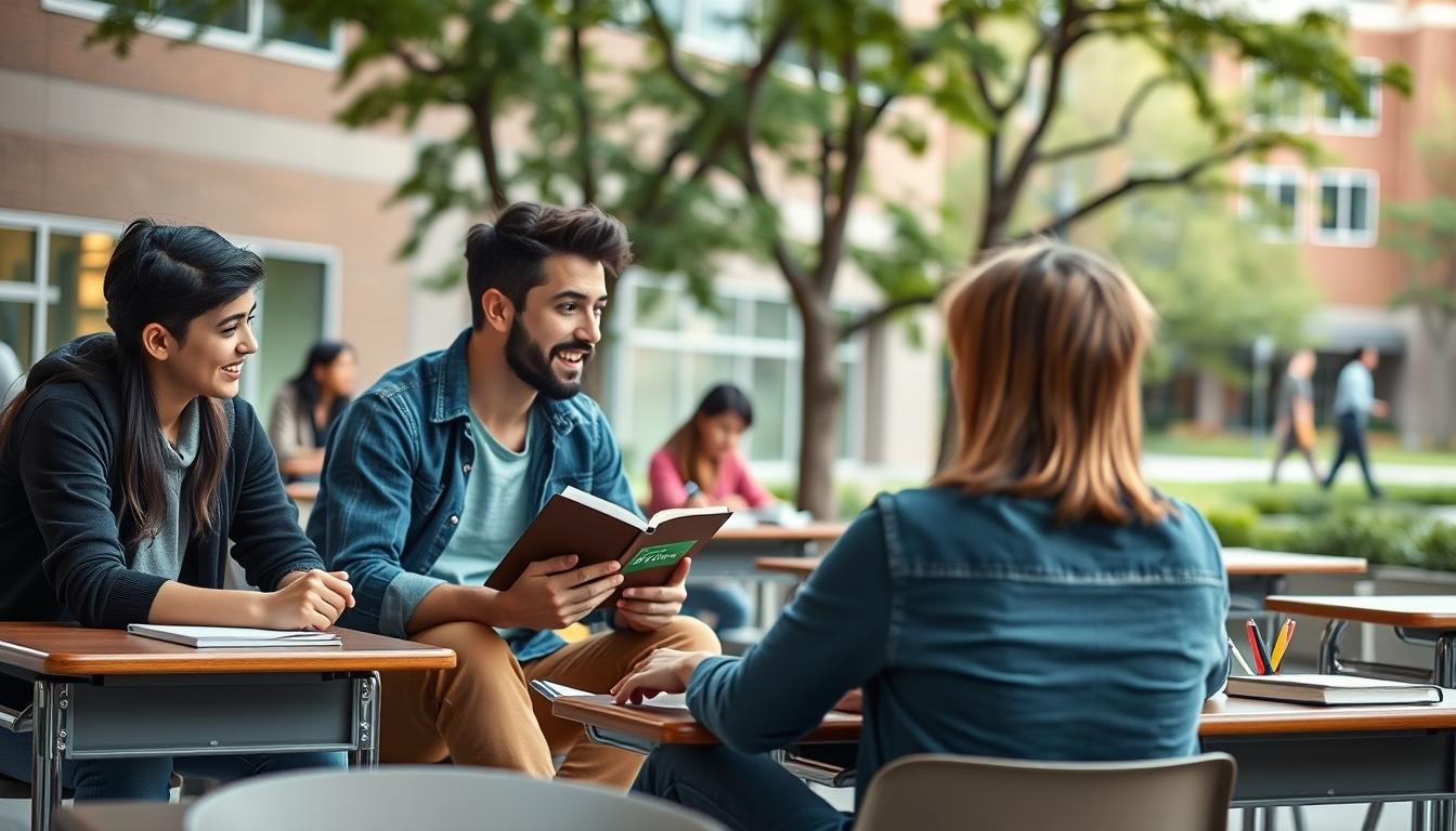 Campus and academic setting at a university in Zurich